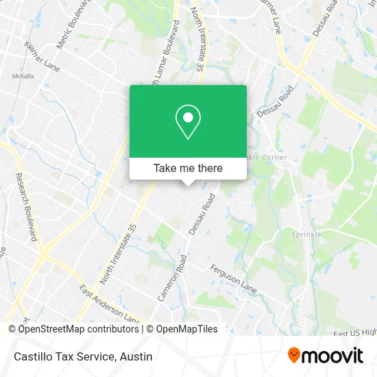 Castillo Tax Service map