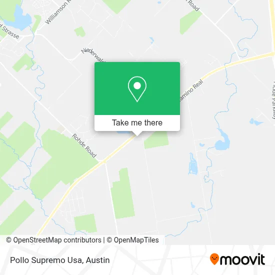 Pollo Supremo Usa map