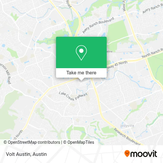 Volt Austin map