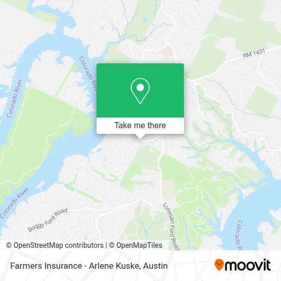 Farmers Insurance - Arlene Kuske map