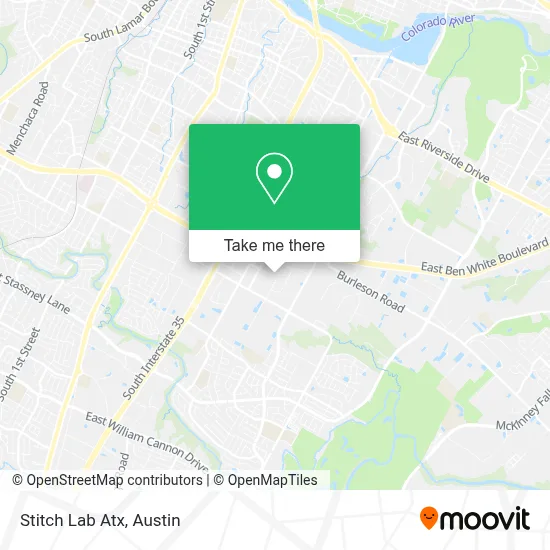 Stitch Lab Atx map