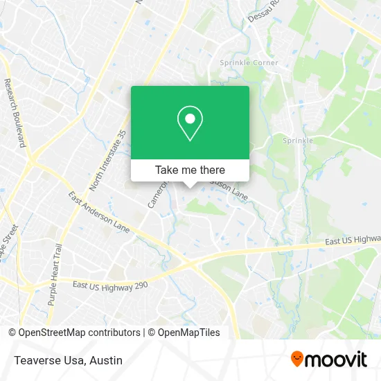 Teaverse Usa map