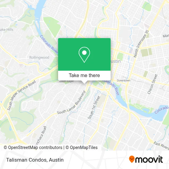 Talisman Condos map