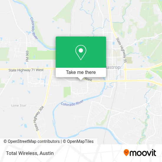 Total Wireless map