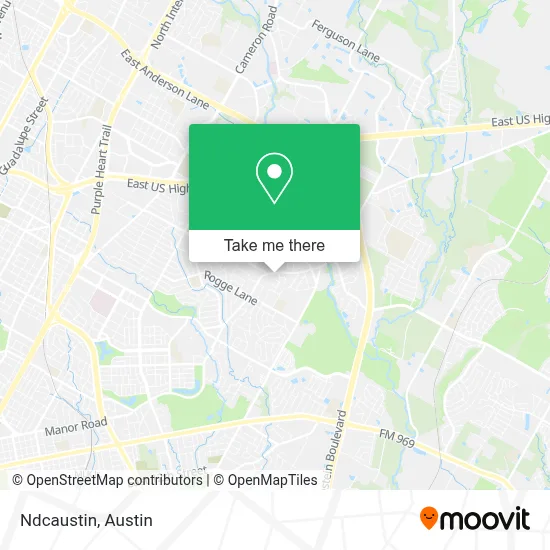 Ndcaustin map