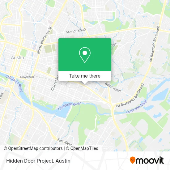 Hidden Door Project map