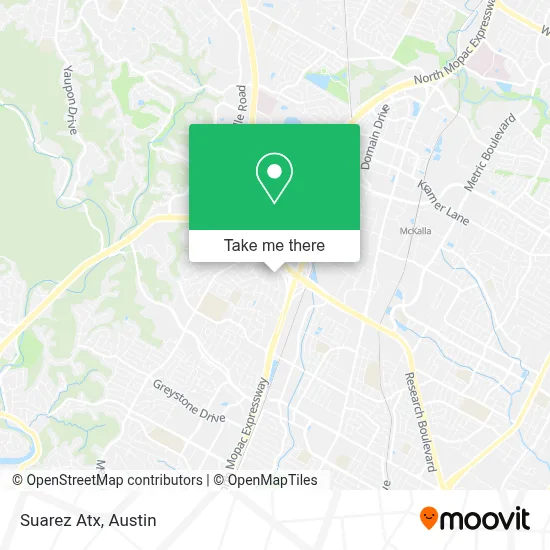 Suarez Atx map