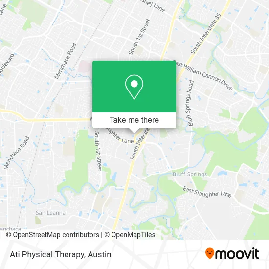 Ati Physical Therapy map