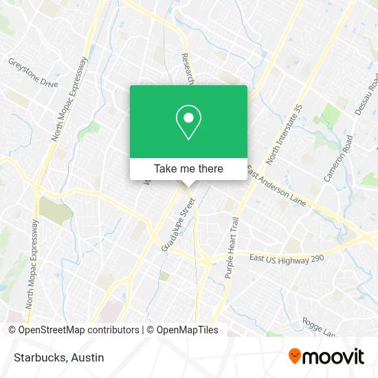Starbucks map