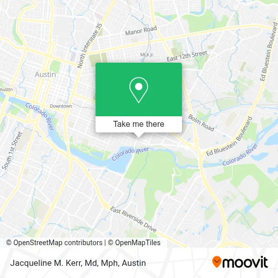 Jacqueline M. Kerr, Md, Mph map
