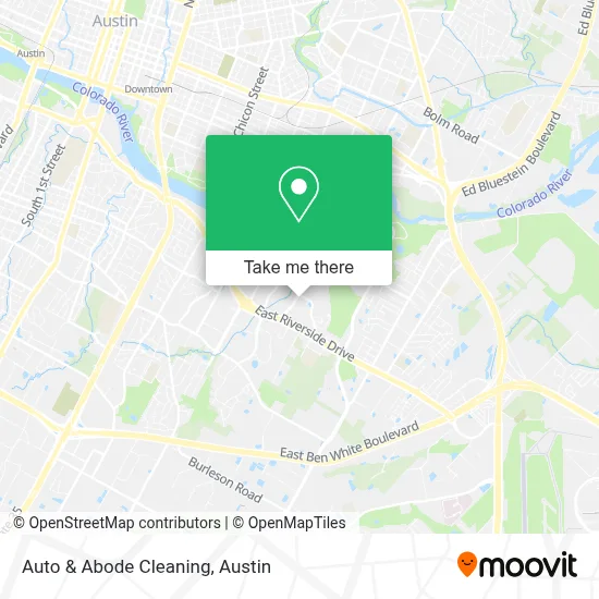 Auto & Abode Cleaning map