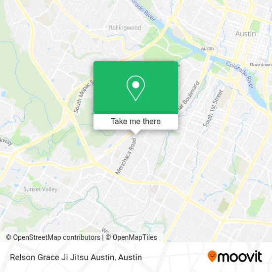 Relson Grace Ji Jitsu Austin map