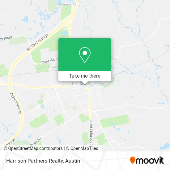 Harrison Partners Realty map