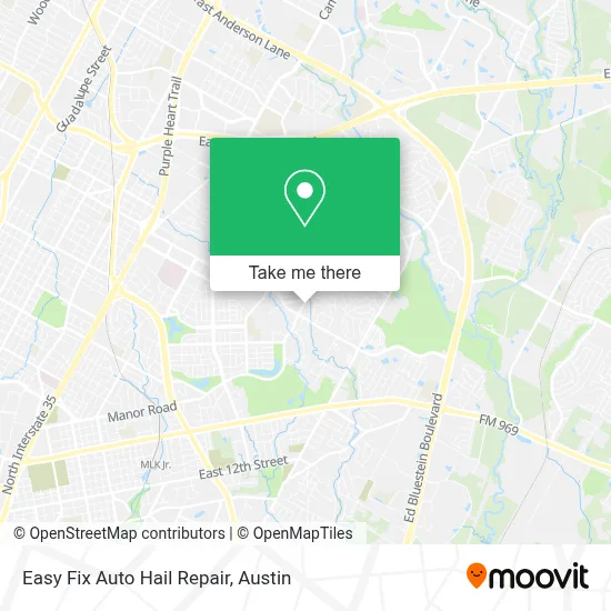 Easy Fix Auto Hail Repair map