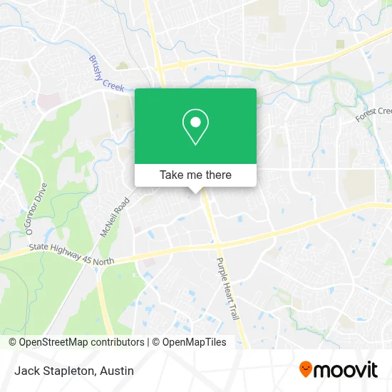 Jack Stapleton map