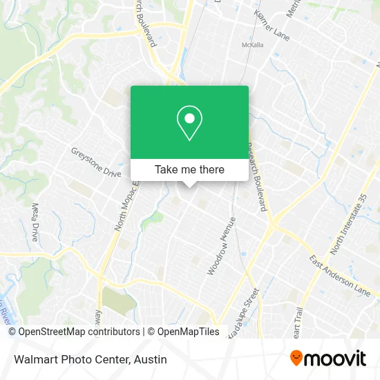 Walmart Photo Center map