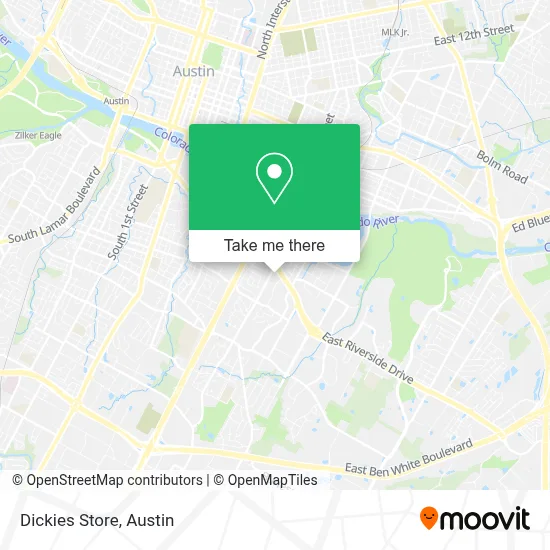 Dickies Store map