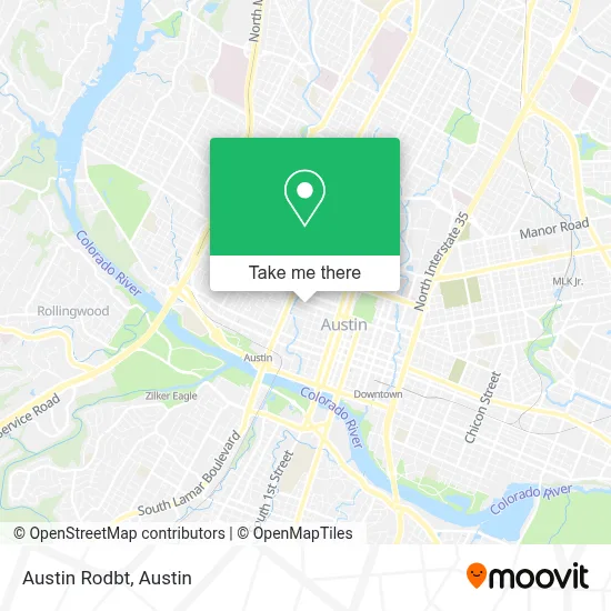 Austin Rodbt map