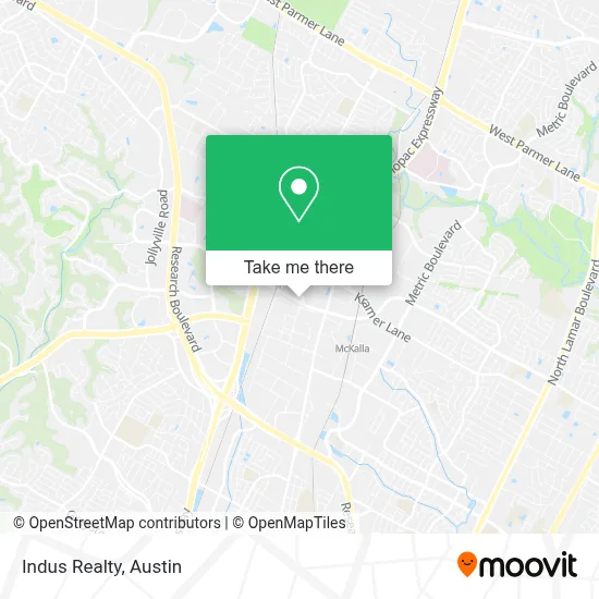 Indus Realty map