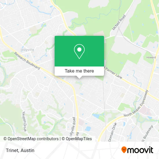 Trinet map