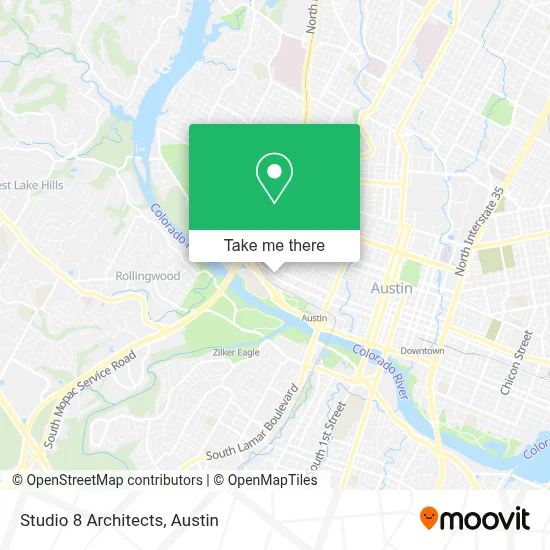 Studio 8 Architects map