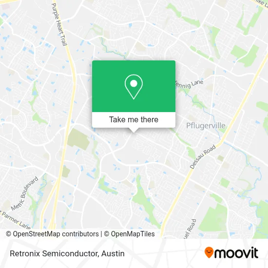 Retronix Semiconductor map