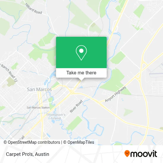 Carpet Pro's map