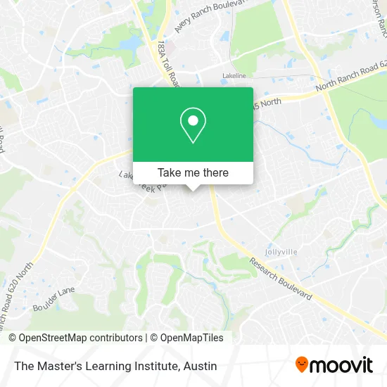 The Master's Learning Institute map