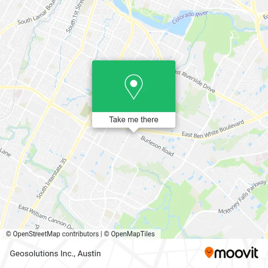 Geosolutions Inc. map