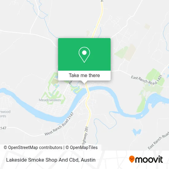 Lakeside Smoke Shop And Cbd map