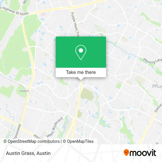 Austin Grass map