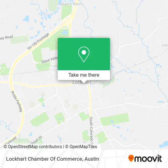 Lockhart Chamber Of Commerce map