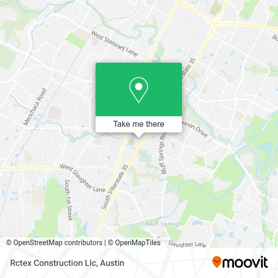 Rctex Construction Llc map