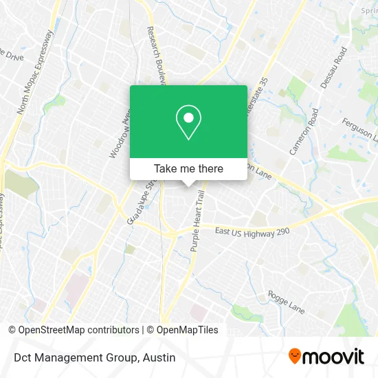Dct Management Group map