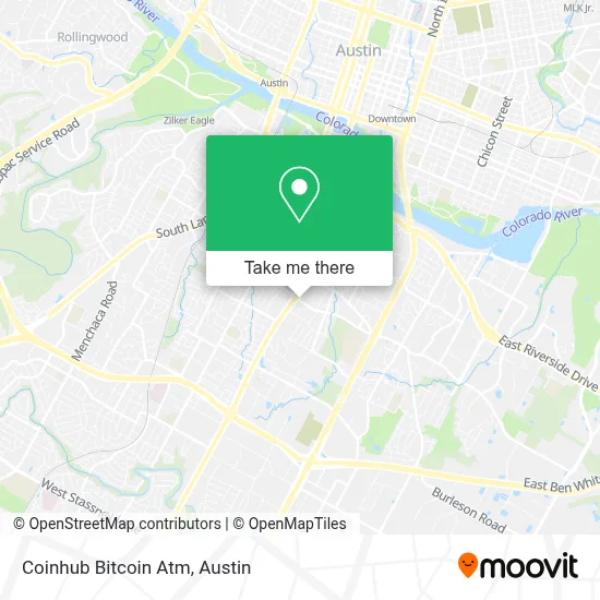 Coinhub Bitcoin Atm map