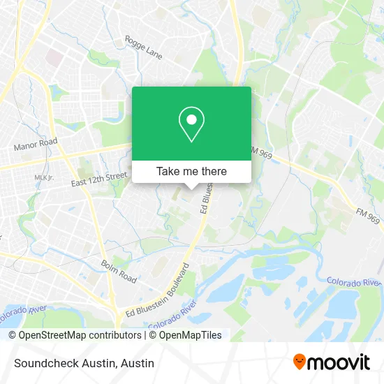 Soundcheck Austin map