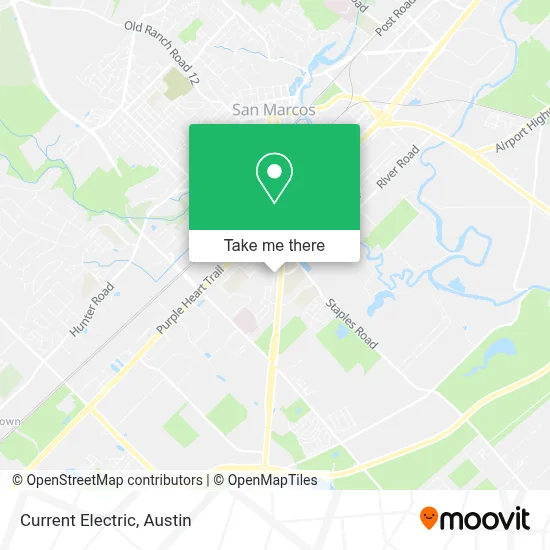 Current Electric map