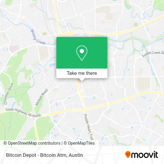 Bitcoin Depot - Bitcoin Atm map