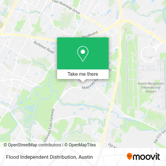 Flood Independent Distribution map