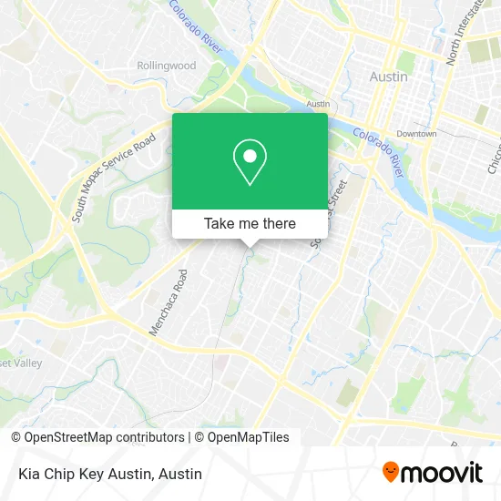 Kia Chip Key Austin map