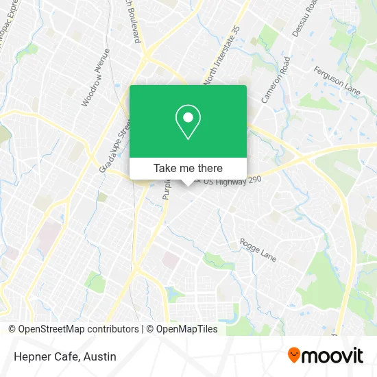 Hepner Cafe map