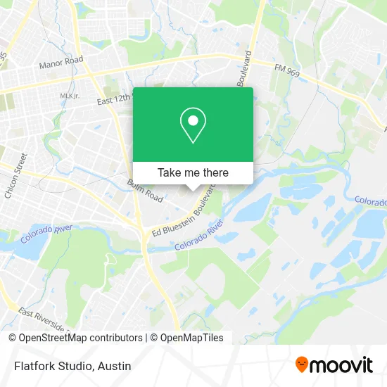 Flatfork Studio map