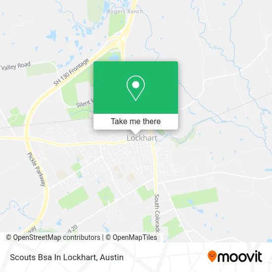 Scouts Bsa In Lockhart map