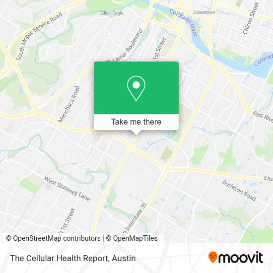 The Cellular Health Report map