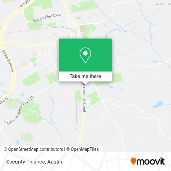 Security Finance map