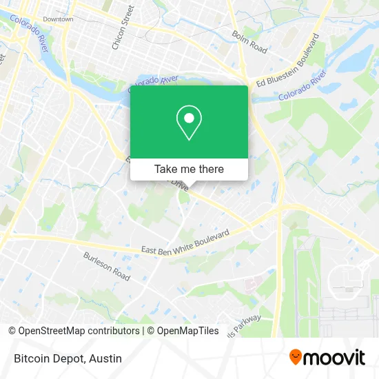Bitcoin Depot map