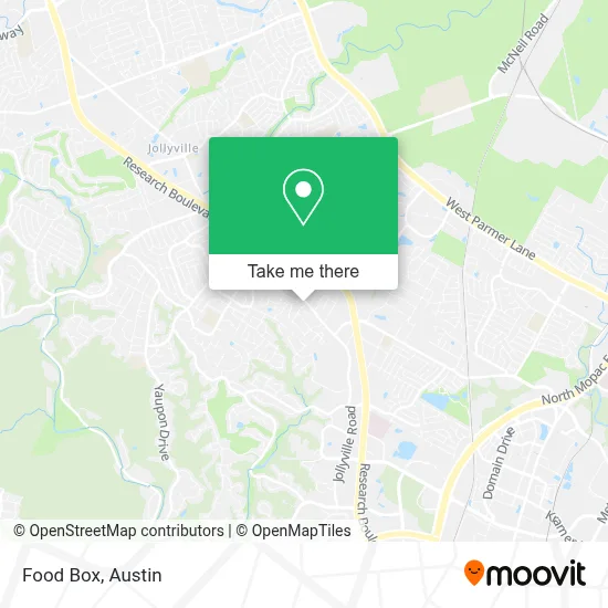 Food Box map