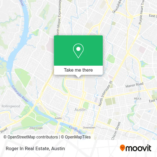 Roger In Real Estate map