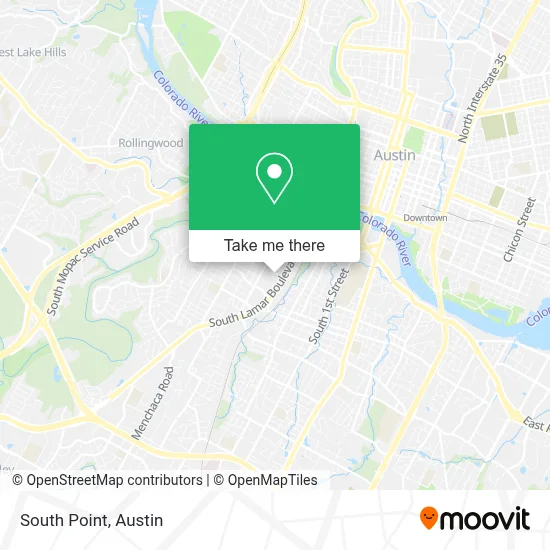 South Point map