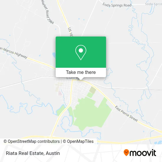 Riata Real Estate map